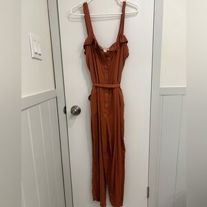 EUC Rust orange Romper
